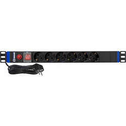 Safewell 04.022.0013 Πολύπριζο για Καμπίνες Rack 1U 19"