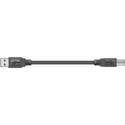 AvLink 113.004UK Καλώδιο USB-A Male 2.0 to USB-B Male 1.5m Black