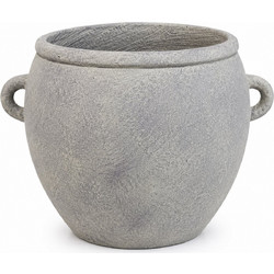 Artekko Raw Κασπώ Δαπέδου Τσιμεντένιο Πράσινο 36x30x27cm 8-0319