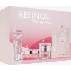 Rodial Pink Diamond Little Luxuries Cleanser Gel 20ml + Overnight Gel 9ml + Lifting Mask 1τμχ + Resulfacing Pads 20τμχ