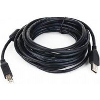 Gembird CCF-USB2-AMBM-15 Καλώδιο USB-A Male 2.0 to USB-B Male 4.5m Black