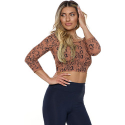 Bodymove Γυναικείο Αθλητικό Crop Top Ταμπά 1370EMP.12