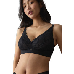 Triumph Love In Lace Σουτιέν Minimizer με Ελαφριά Ενίσχυση χωρίς Μπανέλα Μαύρο 10229066-0004