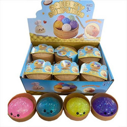 Gama Brands Glitter Smile Squishy Dumpling Διάφορα Χρώματα