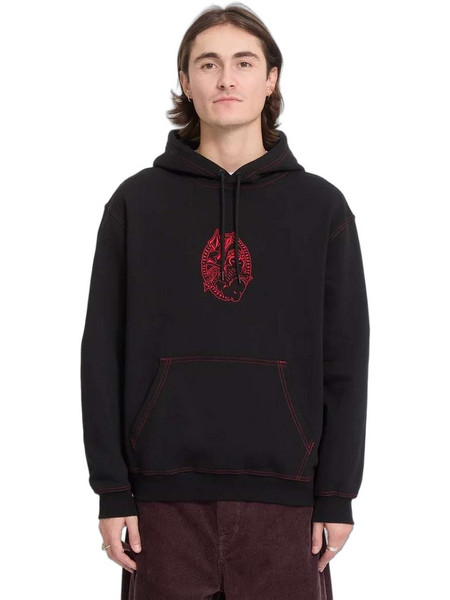 Volcom Ανδρικό Φούτερ με Κουκούλα & Τσέπες Μαύρο A4132610-BLK