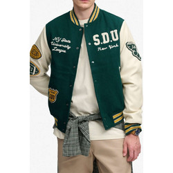 Superdry Ανδρικό Μπουφάν Χειμωνιάτικο Bomber Πράσινο M5012477A