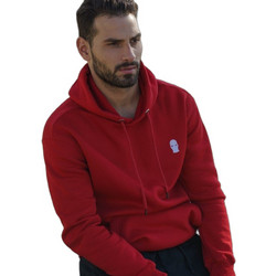 Ghetto Streetwear Ανδρικό Φούτερ με Κουκούλα Κόκκινο