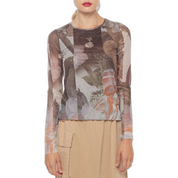 Desigual Carson Γυναικείο Χειμερινό Top Μπεζ 24WWTK59