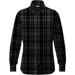 Jack & Jones Ανδρικό Πουκάμισο Βαμβακερό Καρό Μακρυμάνικο Κανονική Γραμμή Ανθρακί 12299163