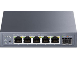 Cudy GS105ES1 Managed L2 Switch με 5 Θύρες Ethernet 1000Mbps και 1 SFP θύρα