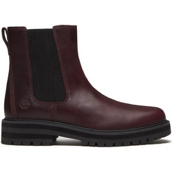 Timberland Γυναικεία Μποτάκια Chelsea Δερμάτινα Καφέ TB0A2KK2E-IW5