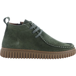 Bella Γυναικεία Μποτάκια Chukka Suede Χακί F309