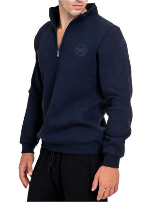 Target Ανδρικό Αθλητικό Φούτερ Navy Μπλε M27/75610-09