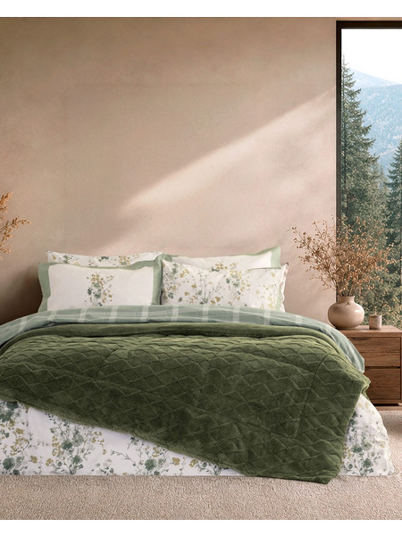 Nima Κουβερτοπάπλωμα Ημίδιπλο 180x240 Snug Dark Green