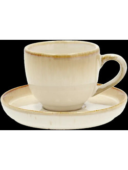 Bitz Gastro Φλιτζάνι Espresso & Ελληνικού Καφέ Κεραμικό Μπεζ 70ml 29167