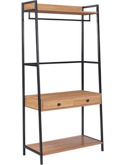 Nextdeco Βεστιάριο Ρούχων Καφέ 84x40x169cm NX-18945