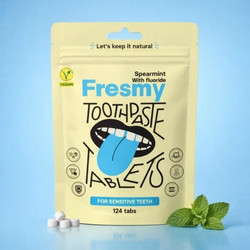 Fresmy Spearmint Tablets Οδοντόκρεμα 124τμχ