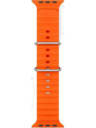 Vivid WB01 Λουράκι Σιλικόνης Orange (Apple Watch 42 / 44 / 45 / 49mm)