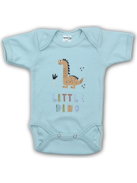 Ninetta Bebe Little Dino Φορμάκι Εσώρουχο Κοντομάνικo για Αγόρι Βεραμάν