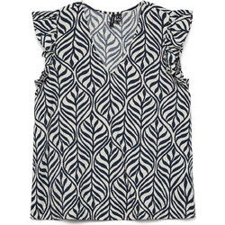 Vero Moda Γυναικείο Καλοκαιρινό Top Λευκό Μαύρο 10303762