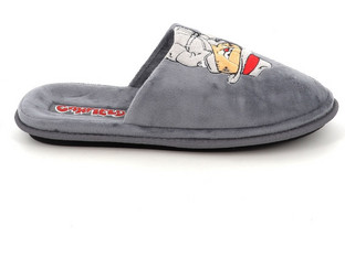 Parex Garfield Χειμερινές Ανδρικές Παντόφλες Κλειστές Ανατομικές Γκρι 10134012