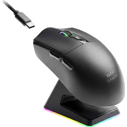 Mars Gaming MMW Elite Ασύρματο Gaming Ποντίκι RGB 20000 DPI Black