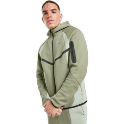 Nike Ανδρική Ζακέτα Φούτερ με Κουκούλα και Φερμουάρ Πράσινο Mint IF1325-328