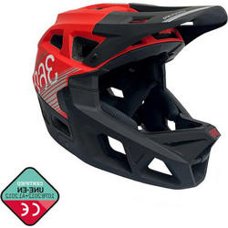 eRIDER360 Integra Sport Κράνος Ποδηλάτου Βουνού / Downhill / BMX / Dirt Full Face Κόκκινο Μαύρο