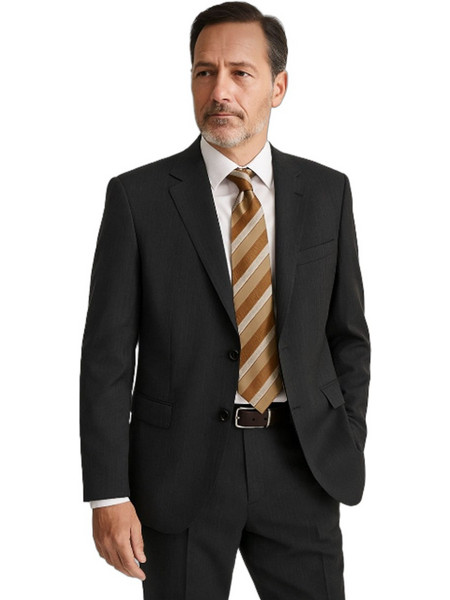 Luciano Faketti Κοστούμι Ανθρακί T/R Fashion