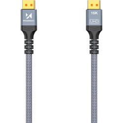 Wozinsky Καλώδιο DisplayPort 2.1 to HDMI Male Braided 3m Black WPS-16AYL3S