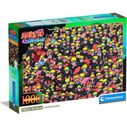Puzzle Clementoni Naruto Shippuden Impossible 1000 Κομμάτια