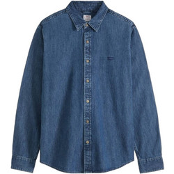 Levi's Ανδρικό Πουκάμισο Τζιν Μακρυμάνικο Κανονική Γραμμή Overshirt Μπλε 0085A-0000