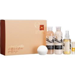 Fresh Line Velvet Vanilla Shower Gel 150ml + Body Butter 150ml + Body Water 150ml + Lip & Cheek Tint 10ml
