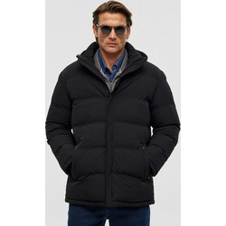 Sogo Ανδρικό Μπουφάν Χειμωνιάτικο Puffer Μαύρο 25530-394-078