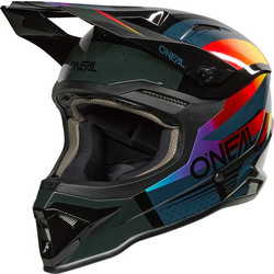 Oneal 1SRS RC V.26 Black Multicolor Κράνος Μηχανής Motocross