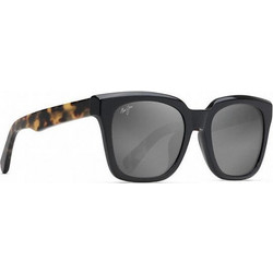 Maui Jim GS739-02B Γυναικεία Γυαλιά Ηλίου Τετράγωνα Κοκάλινα Καφέ με Μαύρο Polarized Φακό