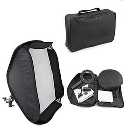 IRiSfot Soft Box for SpeedLight 50x50cm Kit