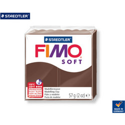 STAEDTLER ΠΗΛΟΣ 57gr FIMO SOFT CHOCOLATE