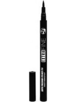 W7 Extra Fine Black Αδιάβροχο Στυλό Eyeliner