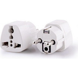 ADAPTOR ΠΡΙΖΑΣ ΔΙΚΤΥΟΥ ΑΠΟ UK - USA ΣΕ ΕΛΛΗΝΙΚΗ ELEC.SOCKET A-7 OHM