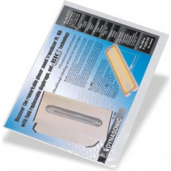 Ζελατίνη Φ-Πλαστ PVC No15 - 25x35cm - σε σχήμα U - Διάφανη 2535Π