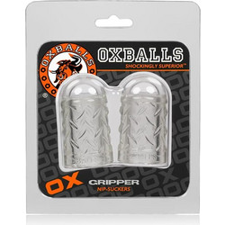 Oxballs Gripper Αναρροφητές Θηλών Διάφανο