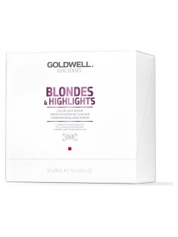 Goldwell Dualsenses Blondes & Highlights Color Lock Serum Μαλλιών για Επανόρθωση 12x18ml