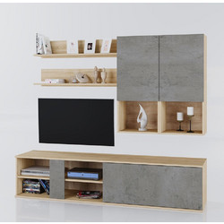 Σύνθετο Sonoma-Cement Beton Liberta 180x40x190υψ 05-0279