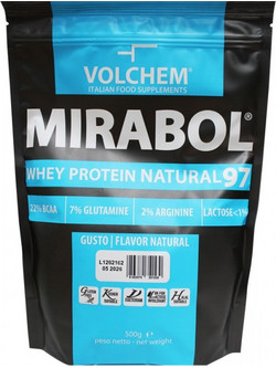 Volchem Mirabol Whey Protein Natural 97% Natural Πρωτεΐνη 500gr