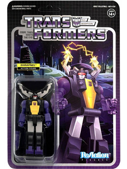 Super7 Transformers ReAction Shrapnel 10cm