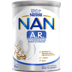 Nestle Nan AR Βρεφικό Γάλα Σκόνη 0m+ 400gr