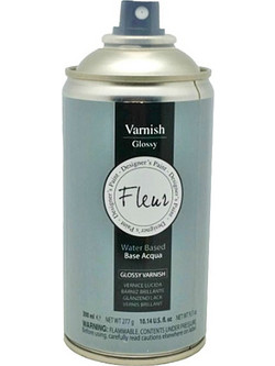 Fleur Varnish Σπρέι Βερνίκι Διάφανο Gloss 300ml