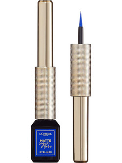 L'Oreal Paris Matte Signature 02 Blue Signature Πινέλο Eyeliner