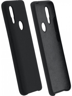 Senso Smooth Back Cover Σιλικόνης Μαύρο (Redmi 7A)